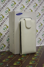 Калъф Флип Бял за Samsung Galaxy S4 mini I9190/I9192/I9195