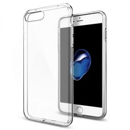 Ултра тънък силиконов черен прозрачен гръб за IPhone 7 4,7''