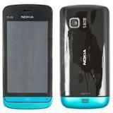 Панел Nokia C5-03 черен със синъо