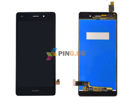 Дисплей за Huawei P8 Lite черен