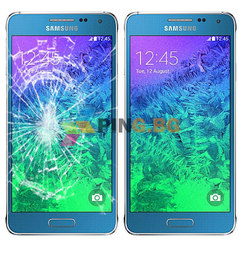 Смяна счупено стъкло на Samsung Galaxy Alpha