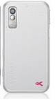Заден капак Samsung S5230 бял - нов