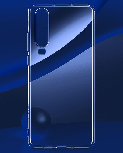 Usams силиконов прозрачен гръб за Huawei P30