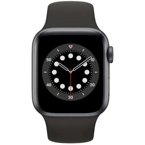 Apple Watch Se Space Gray Aluminum Case With Nike Black Sport Band 44mm
