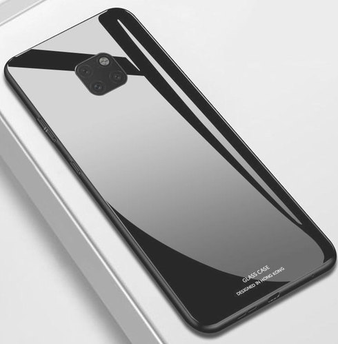Калъф Glass Case за Huawei Mate 20 Pro черен