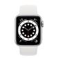 Apple Watch Silver Aluminum Case With White Sport Band 44mm Series 6