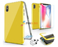 Жълт 360 градуса кейс Iphone XS 