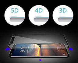 Разликите между 2.5D, 3D, 4D, 5D, 6D и 9D стъклените протектори